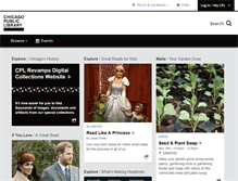 Tablet Screenshot of chipublib.org